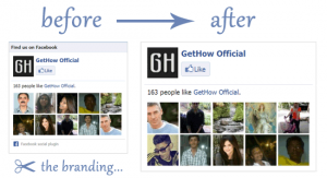 How to Customize Facebook Like Box and Remove its Branding
