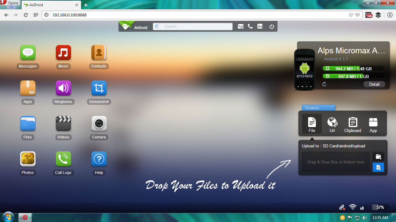 AirDroid Screen