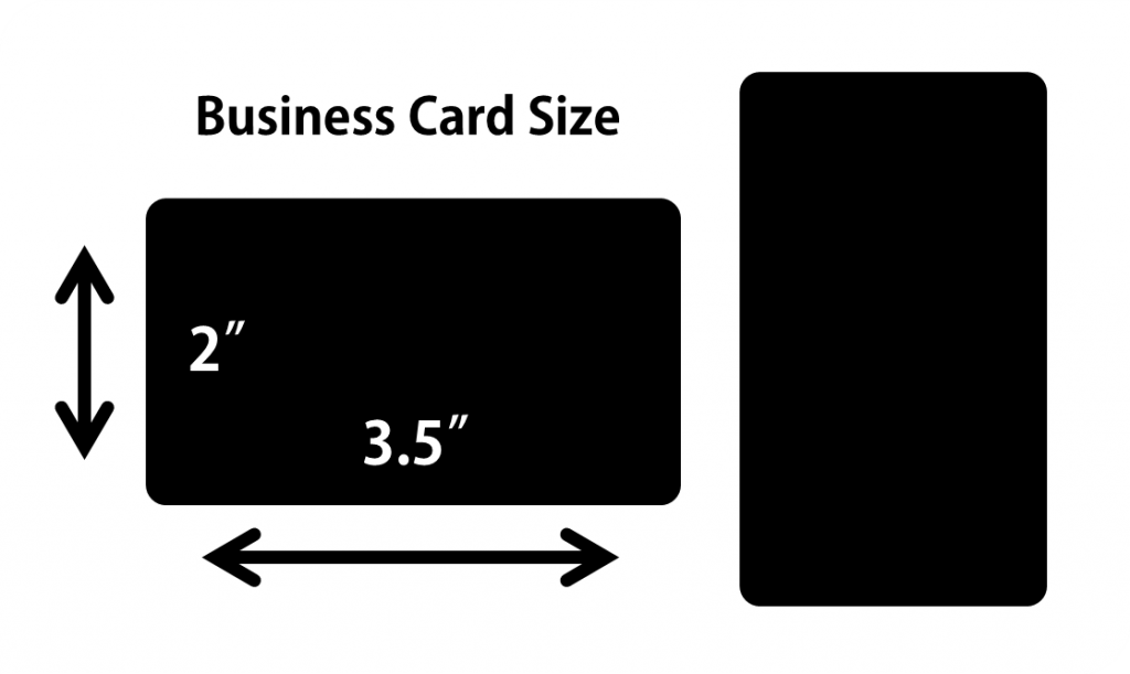 Business Card Size
