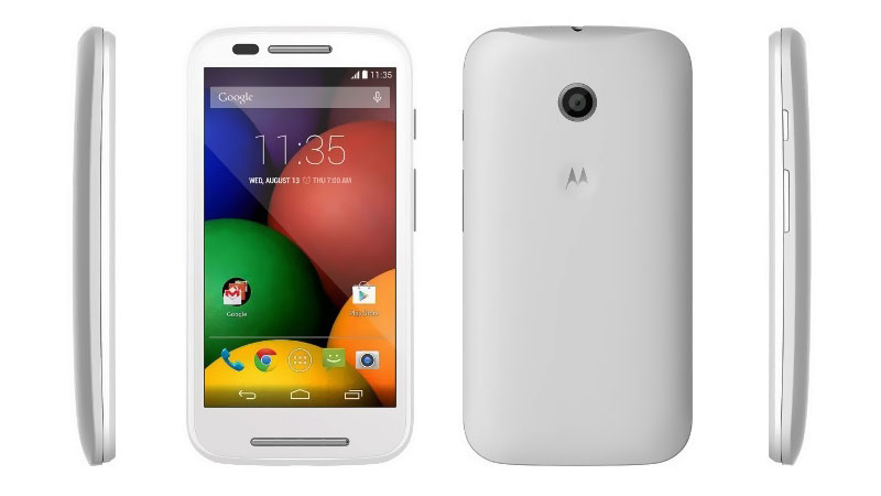 Moto E Design