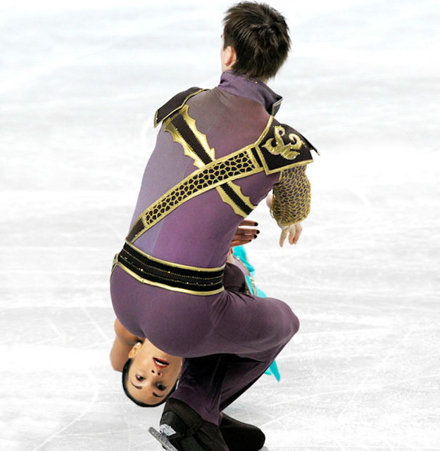 Unfortunate Picture Snow Skating