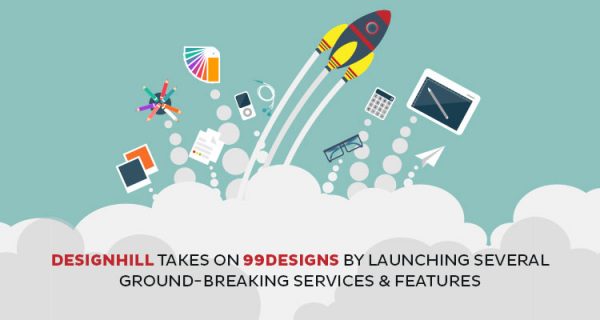 Designhill Takes on 99Designs by Launching Several Ground-Breaking Services and Features