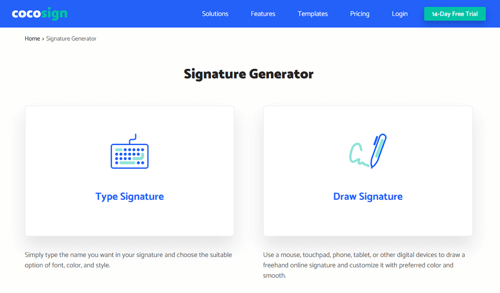 Create Signatures Online for Free: Signature Generator