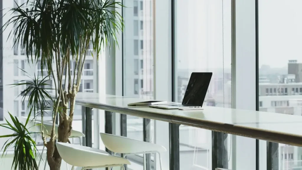 Laptop on Office Desk
