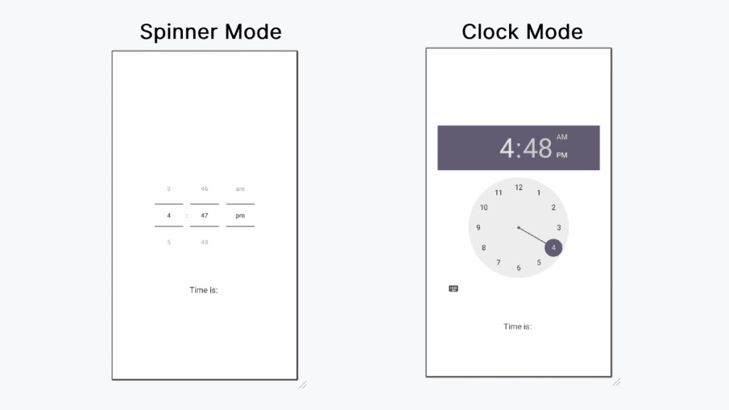Time Picker