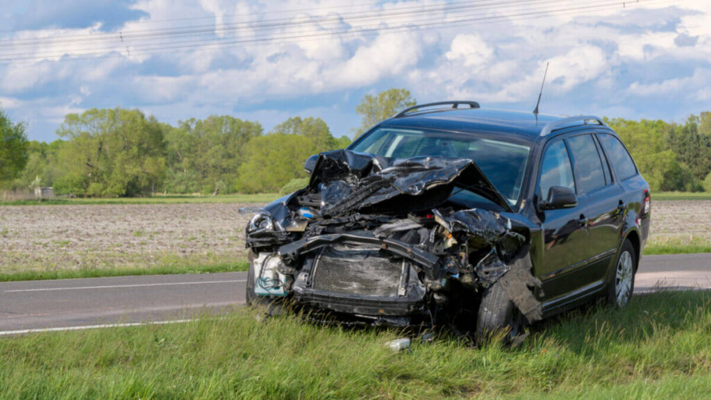 Totaled Car